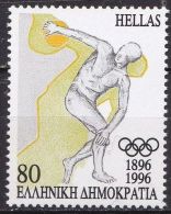 GREECE 1996 Olympic Games Atlanta 80 Dr. Vl. 1950 MNH - Unused Stamps