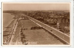 CPA Photo Marine Parade West Lee On Solent  Hampshire Angleterre Portsmouth - Portsmouth