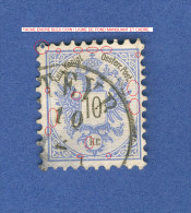 1867 /1880 N° 43   DENTELÉ  9 1/2  OBLITÉRÉ SANS GOMME - Plaatfouten & Curiosa