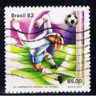 BR+ Brasilien 1982 Mi 1875 1903 Fußball-WM, Pampahirsche - Used Stamps