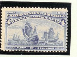 USA 1893 4Cent ** Postfrisch Mi # 76 - Nuevos