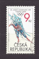 Czech Republic 2006 ⊙ Mi 459 Sc 3299 XXth Winter Olympic Games Torino  Tschechische Republik - Usados
