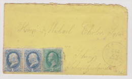 USA 1879-12-24 Brief Sacramento > Schwyz CH - Briefe U. Dokumente