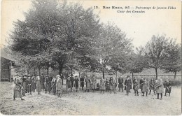 PARIS (XX) 95 Rue Haxo école Patronage De Jeunes Filles Cour Des Grandes Belle Animation - Paris (20)