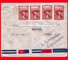 ARGENTINA - Busta Viaggiata Nel 1966 Per Italia, Ripattoni (TE) (1960 - Ponte - Mendoza - Puente Del Inca - 10 C - Lettres & Documents