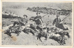 MONCENISIO (Italie) Groupe De Chasseurs De Chamois Gros Plan - Autres & Non Classés