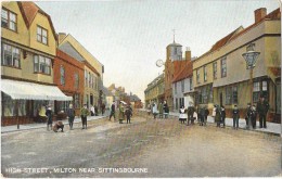 MILTON Near SITTINGBOURNE (Angleterre) High Street Animation - Otros & Sin Clasificación