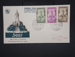 SARRE - Enveloppe F.d.c. En 1956 - à Voir - Lot P7499 - FDC