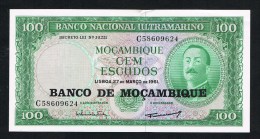 ***  MOZAMBIQUE 100 ESCUDOS 1961 - Mozambico