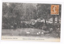 Cpa  De  Clères    (SEINE INF)   Le Château Avec Les Cascades - Clères