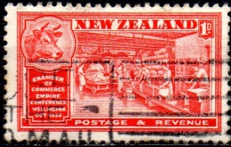 NEW ZEALAND 1936 Congress Of British Empire Chambers Of Commerce, Wellington - 1d - Red (Butter) FU - Used Stamps