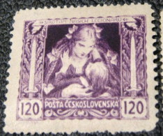 Czechoslovakia 1919 The 1st Anniversary Of Czezhoslovak Independence 120h - Mint - Unused Stamps