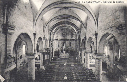 LA SALVETAT  INTERIEUR DE L'EGLISE - La Salvetat