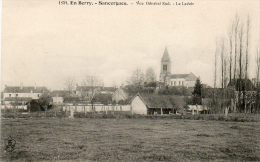 CPA - SANCERGUE (18) - Vue Sur Le Bourg Et Le Lavoir - Sancergues