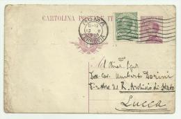 Cartolina Postale Affrancata 5 Centesimi 1923 - Marcophilie