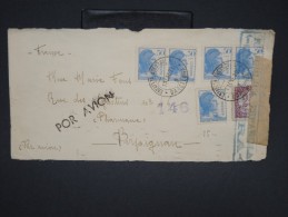 ESPAGNE - Enveloppe ( Devant ) De Barcelonne Pour Perpignan Par Avion En 1939 Avec Censure - à Voir - Lot P7563 - Republicans Censor Marks