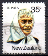 NEW ZEALAND 1980 Maori Personalities - 35c - Te Puea (princess)  FU - Usati