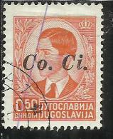 OCCUPAZIONI ITALIANA ITALY ITALIA LUBIANA 1941 Co. Ci. 50 CENT. USED - Ljubljana