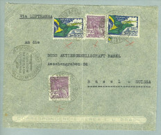 Brasilien 1936-08-07 Condor-Brief Nach Basel - Briefe U. Dokumente