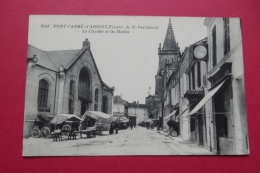 C P  Pont L'abbe D'arnoult Le Clocher Et Les Halles - Pont-l'Abbé-d'Arnoult