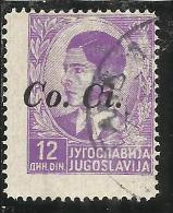 OCCUPAZIONI ITALIANA ITALY ITALIA LUBIANA 1941 Co. Ci. 12 D USATO USED OBLITERE´ - Lubiana