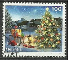 * 2011 Svizzera - Natale - Yvert 2157 Usato - Usati