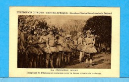 EXPEDITION CITROEN Du 28/10/1924 Au 26/06/1925 (LA CROISIERE NOIRE) - * INDIGENES DE L' OUBANGUI COSTUMES POUR LA DANSE - Afrika