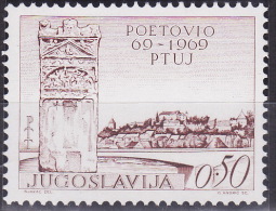 Yugoslavia 1969. 1900 Years Of The City Ptuj, MNH(**) Mi 1328 - Ungebraucht