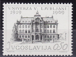 Yugoslavia 1969. 50 Years Of University In Ljubljana, MNH(**) Mi 1358 - Ungebraucht