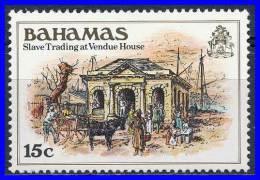 BAHAMAS 1980 BLACK HERITAGE - SLAVE TRADING SC# 469 MNH (D0134) - 1963-1973 Autonomie Interne