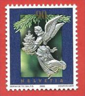 SVIZZERA MNH - 2000 - Decorazioni Di Natale - 0,90 Fr. - Michel CH 1739 - Nuevos