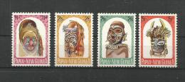 Papua - Newguinea 1963 Mi.Nr. 52 / 55 , Masken  - Postfrisch / MNH / Mint (**) - Papua Nuova Guinea