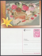 2000-EP-74 CUBA 2000. Ed.46b. MOTHER DAY SPECIAL DELIVERY. POSTAL STATIONERY. COFRES Y ROSAS ROJAS. ROSES. FLOWERS. UNUS - Lettres & Documents