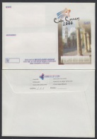 2000-EP-116 CUBA 2000. Ed.212. SOBRE CARTA. POSTAL STATIONERY. PLAZA DE LA CATEDRAL. ERROR DISPLACED COLOR. UNUSED. - Storia Postale