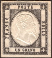 SI53D Italia Italy NAPOLI Province Napoletane.1861 1 Grano Nuovo MLH - Naples