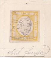 SI53D Italia Italy NAPOLI Province Napoletane.1861 20 Grana Usato - Naples