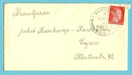 Brief Met Duitse Zegel Met Stempel EUPEN Op 11/3/1943 (Oostkantons) (cantons De L´Est) - WW II (Covers & Documents)