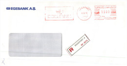 (339) Registered Letter From Turkey - Passport-4 Registration - 1988 - Covers & Documents