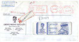 (339) Registered Letter From Portugal - 1988 - Lettres & Documents