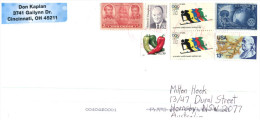 (339) Letter Posted From USA To Australia - Briefe U. Dokumente