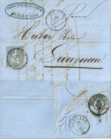 Faltbrief  Wasen Im Emmental - Langnau               1866 - Storia Postale