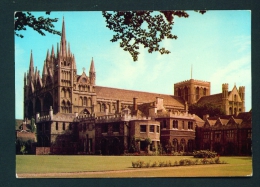 ENGLAND  -  Peterborough Cathedral  Used Postcard As Scans - Altri & Non Classificati