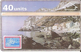 Nº 4  TARJETA DE GIBRALTAR DE CATALAN BAY VILLAGE  NUEVA-MINT - Gibilterra