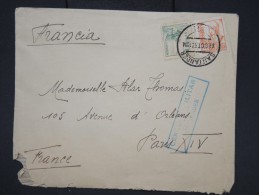 ESPAGNE- Enveloppe De Santander Pour Paris En 1937 Avec Censure Militaire - à Voir - Lot P7604 - Marques De Censures Nationalistes