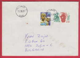 177514  / 1986 - Herman Wildenvey - WRITER LYRIKER , SCULPTURE JUNGE UND MADCHEN , TOLYSROD Norway Norvege Norweege - Storia Postale