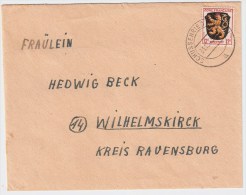 Franz. Zone, Brief Dezember 1945, Früh! .1. Monat !  #2427 - Algemene Uitgaven