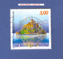 1998 N° 3165  LE MONT SAINT MICHEL 16-?-1998 OBLITÉRÉ YVERT 0.60 € - Used Stamps