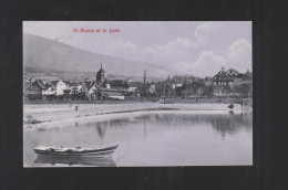 Schweiz AK St. Blaise Et La Jetee 1919 - Saint-Blaise