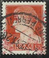 OCCUPAZIONE ITALIANA 1944 LUBIANA TEDESCA GERMAN VARIETA' SOPRASTAMPA VARIETY SURCHARGE LIRE 20 SU 1,75 USATO USED - German Occ.: Lubiana