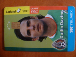 Nice Mexico  Card, Football Player, World Cup, 8/24 - Duilio Davino - Mexico